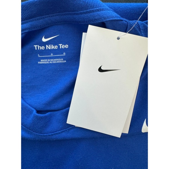 3217 New ~ Nike Women's USWNT 2023 Script Blue Soccer T-Shirt Size L - Picture 4 of 6